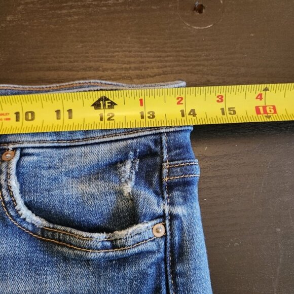 Joe's Jeans Charlie High Rise Skinny Ankle Stretchy Raw Frayed Hem Denim Casual - Picture 10 of 13